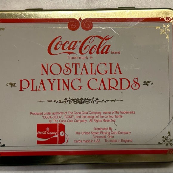 Vintage Coca Cola Santa Claus Playing Card Set - Picture 2 of 3